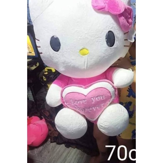 Hello kitty life size stuffed toy deals