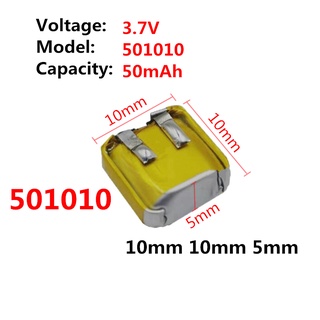 New Battery For Xiaomi 70mai Dash Cam A400 HMC1635 Accumulator 3.7V 500mAh  3-wire Plug