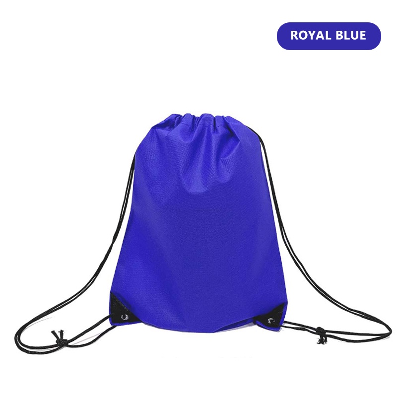 20PCS Drawstring Bag Backpack Plain Non-woven String Bag Eco Bag Storage  Organizer String Bag #ST02