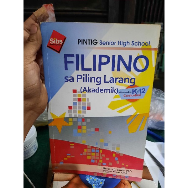 Filipino Sa Piling Larangan Akademik Sibs | Shopee Philippines