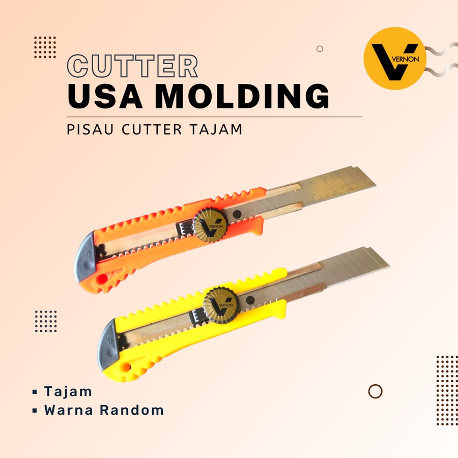 Sharp Cutter Knife USA Molding NASA Brand | Shopee Philippines