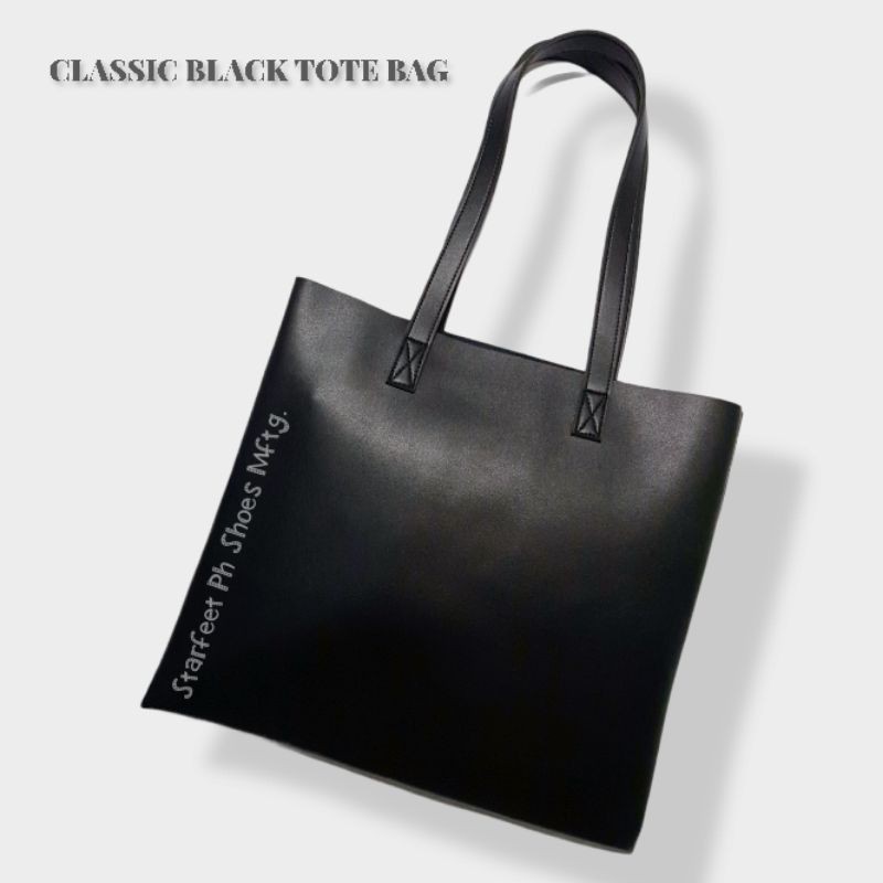 Leather tote bag shopee new arrivals