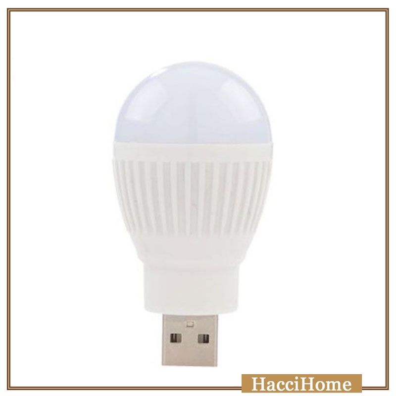 Mini USB LED Light Portable 5V 5W Energy Saving Ball Lamp Bulb For ...