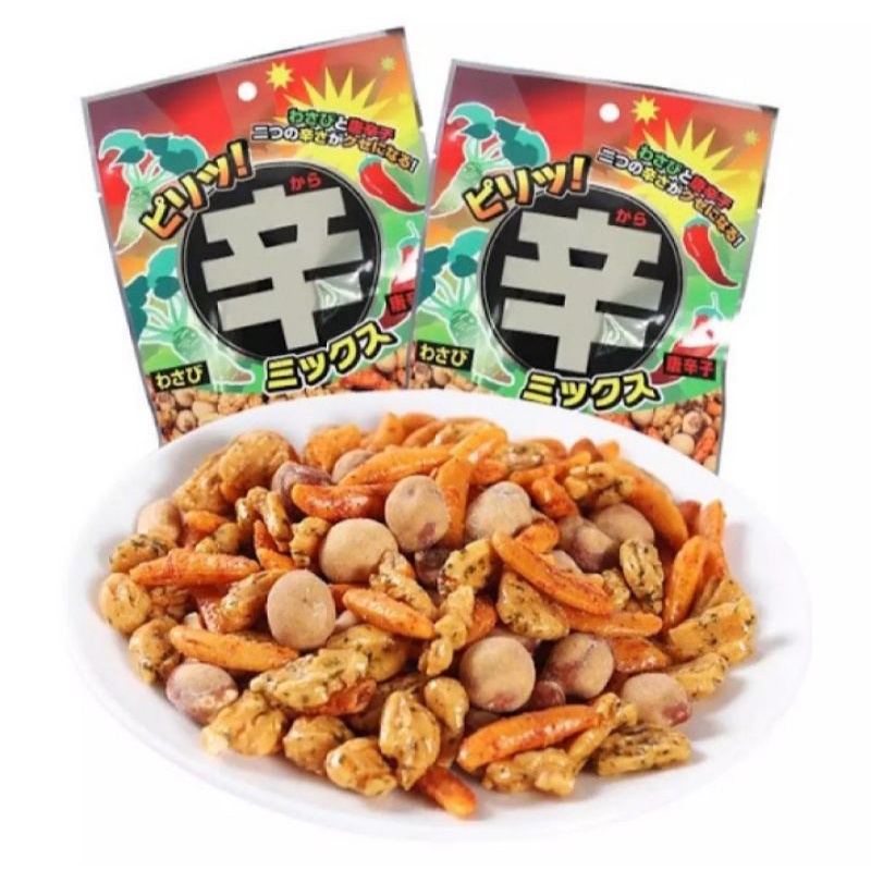 Mix Nut TANOSHIYA, mixed nuts, spicy flavor, imported from Japan