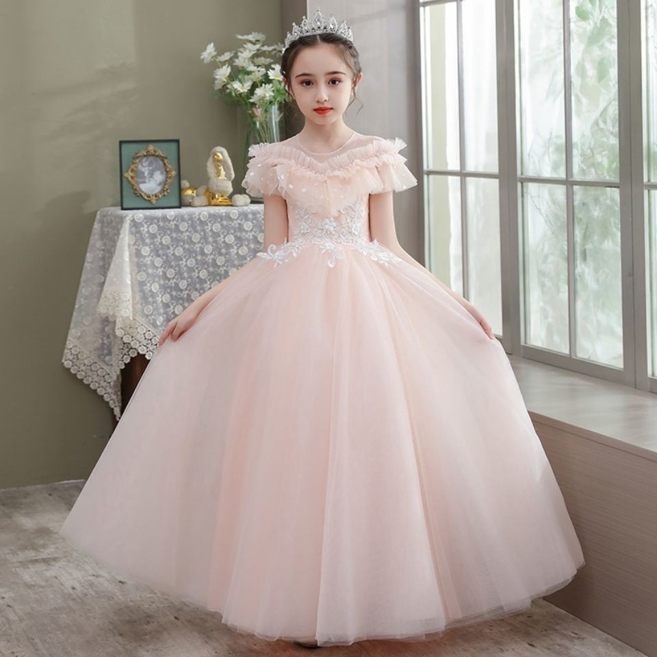 Flower Wedding Princess Skirt Little Girl Yangqi Japan Power Girl High 