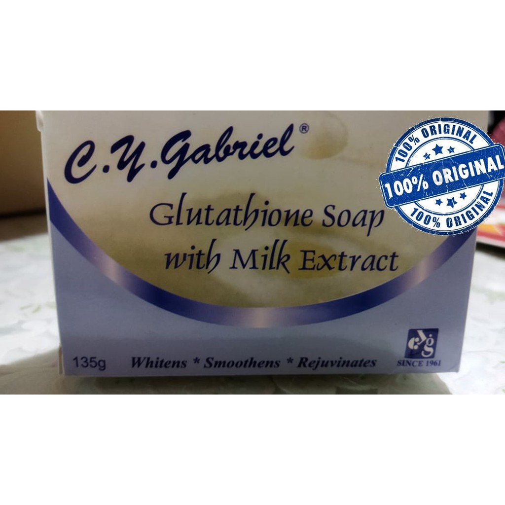 C.Y. Gabriel Glutathione Soap with Milk Extract - 135g | Shopee Philippines