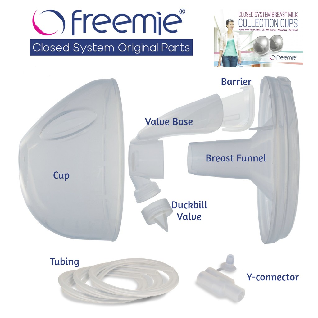 Freemie Closed System Part and Accessories (New Version) Shopee