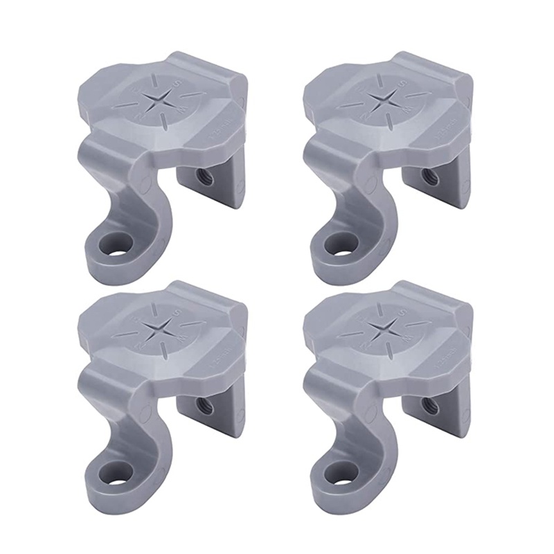 JK4PCS Fender Bumper Sling Hook Pontoon Rail Fender Hanger Quick Adjust