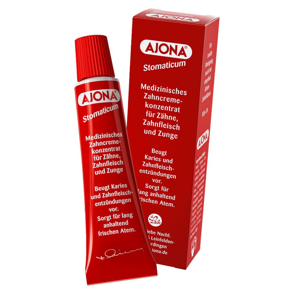 Ajona toothpaste - GERMAN GOODS Improves yellow teeth and tooth enamel ...