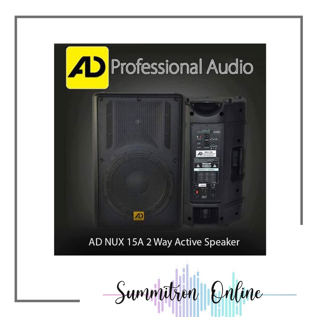 Ad powered hot sale speaker