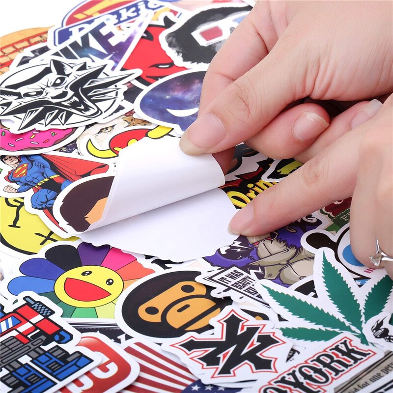10PCS Cute Adhesive Vinyl Laptop Sticker for IPad Microsoft Surface Pro ...
