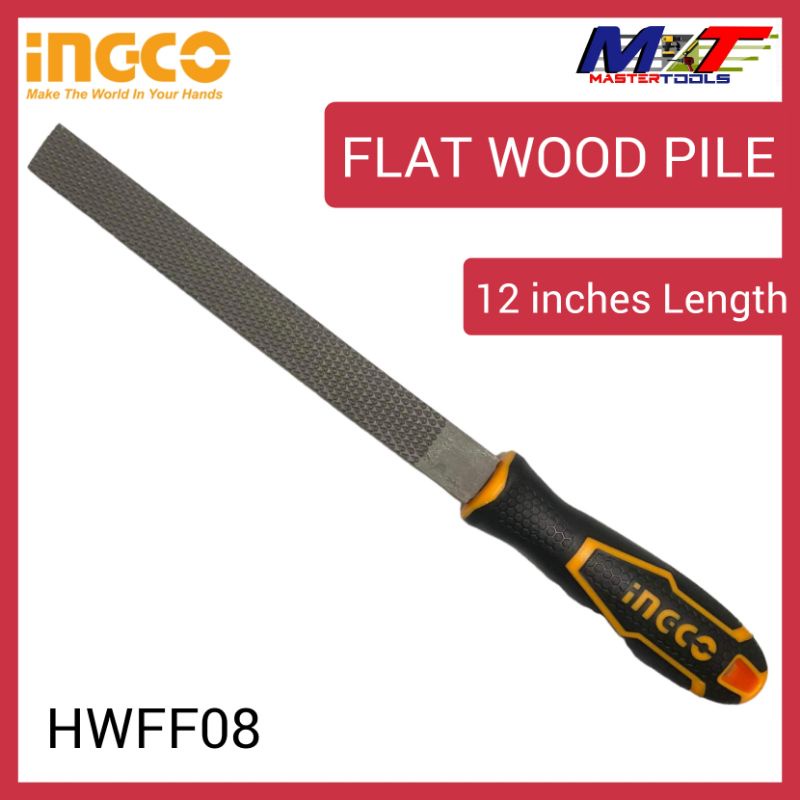 Ingco flat Wood file HWFF088 Shopee Philippines