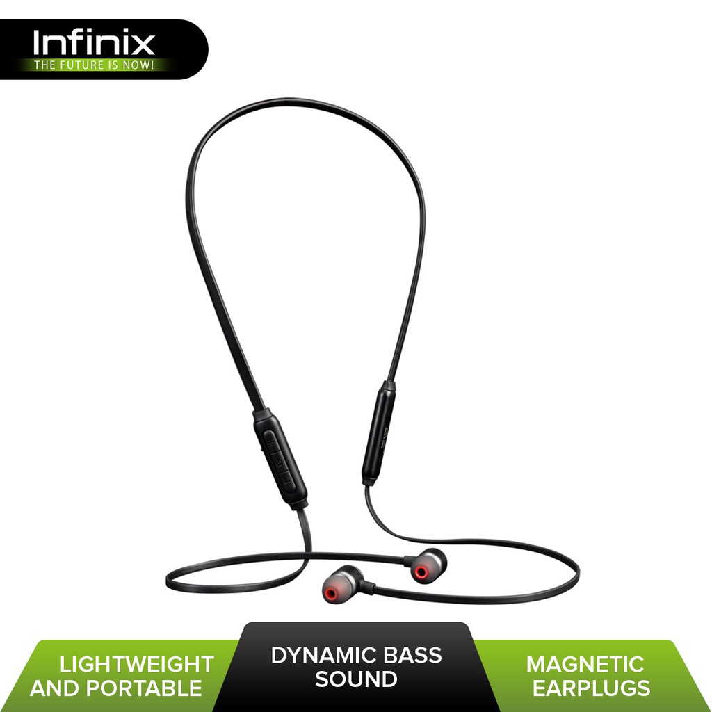 Infinix XE09 Bluetooth Earphone Black Shopee Philippines