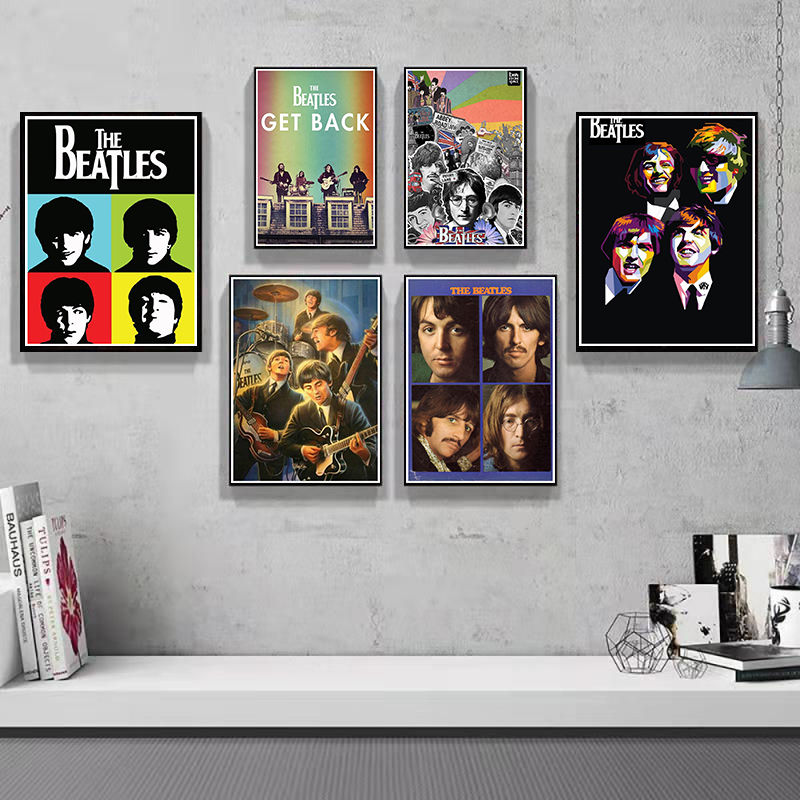 European And American Band Series The Beatles Posters Home Decoration ...