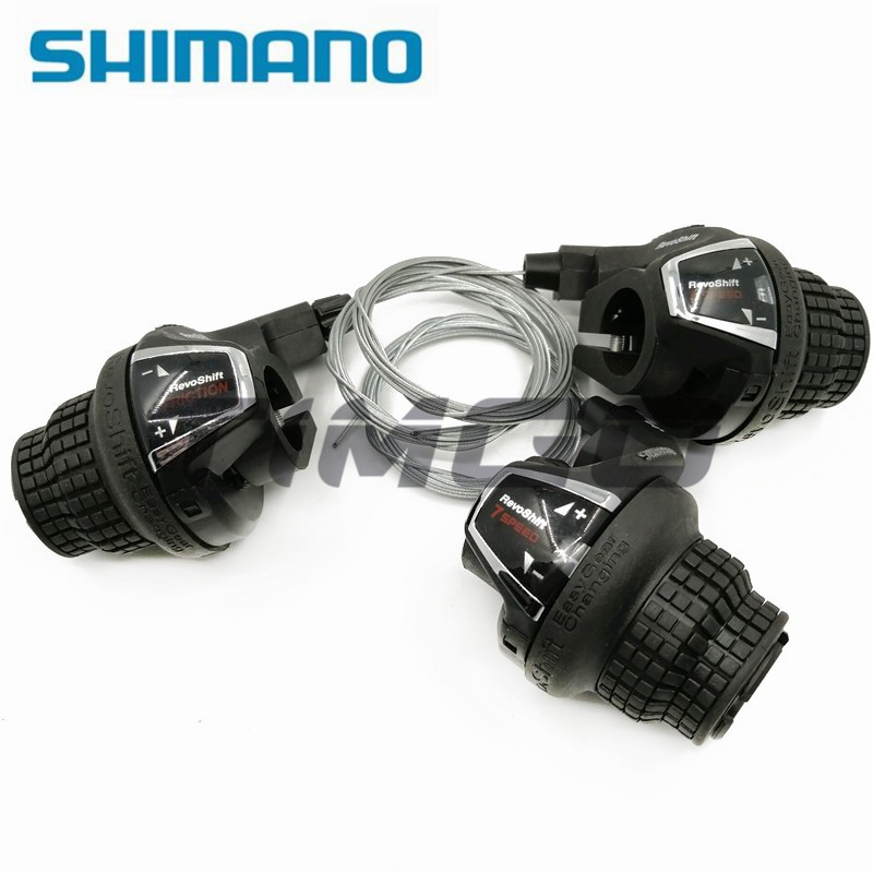Shimano RevoShift Shifter Set Bicycle Twist Grip SL-RS35 3/7