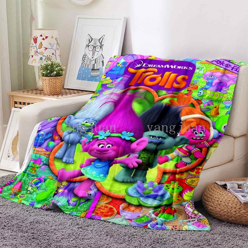 Purple Hair Magic Throw high quality Blanket