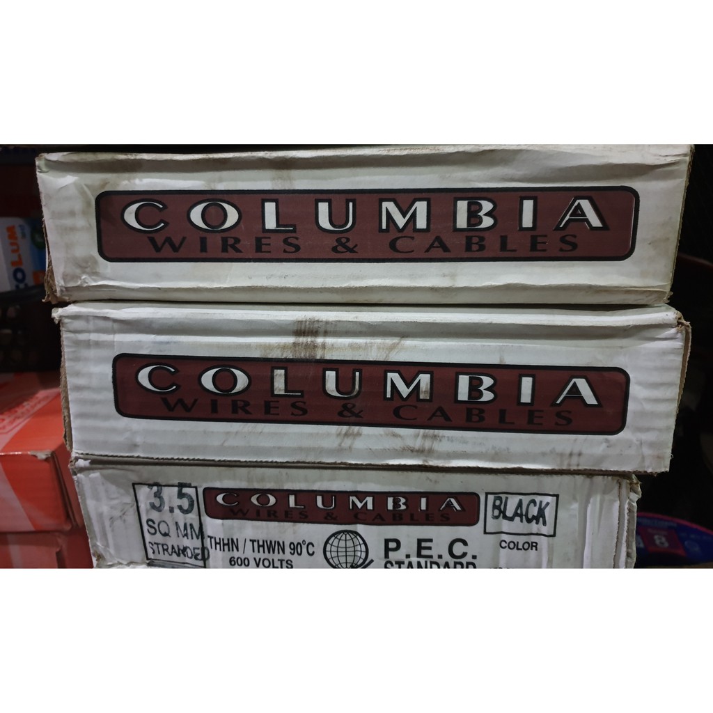 Columbia thhn/thwn 3.5mm Stranded Wire 12 Shopee Philippines
