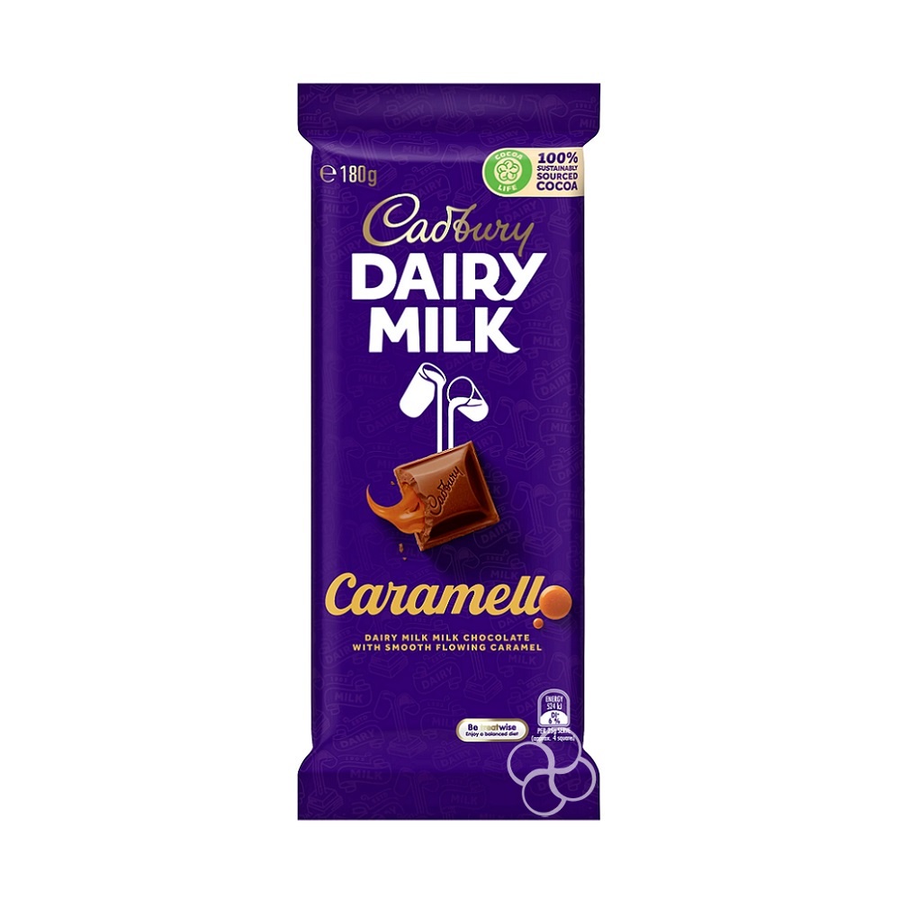 Cadbury Dairy Milk Caramello Chocolate Bar 180g Shopee Philippines