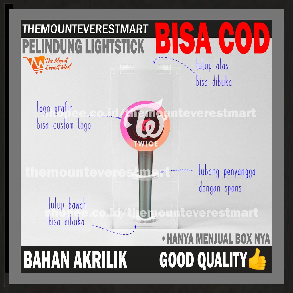 Lightstick Box Twice Candybong Z/Lightstick Twice Protector/Lightstick ...