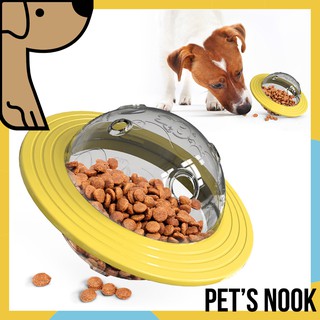 UFO Interactive Pet Toy Treat Dispenser Dog Food Dispensing Puzzle Feeder Shopee Philippines