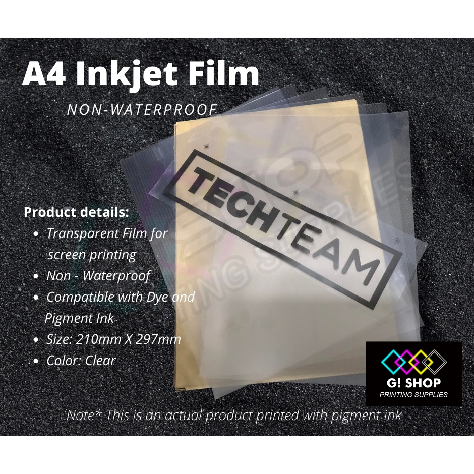 Inkjet deals transparency paper