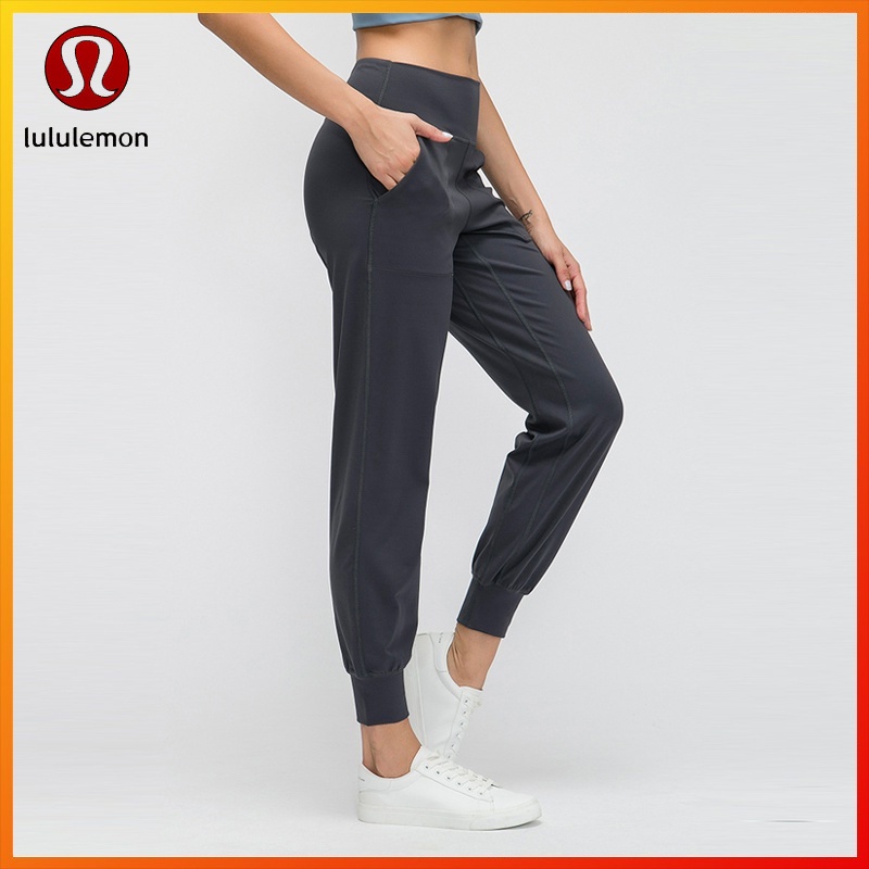 3 Color Lululemon Yoga Seamless Jogger Gym Fitness Sport Yoga Loose Casual  Pants 6219