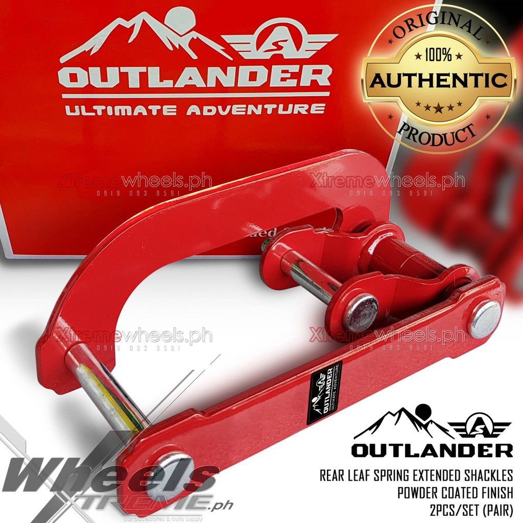 ISUZU DMAX 2012-2020 GENUINE OUTLANDER Rear Leaf Spring Extended ...