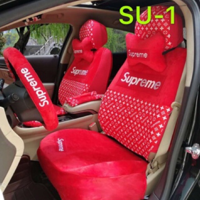 Supreme car on sale seat covers