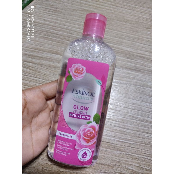 ESKINOL ALL IN ONE MICELLAR WATER GLOW 200ML | Shopee Philippines