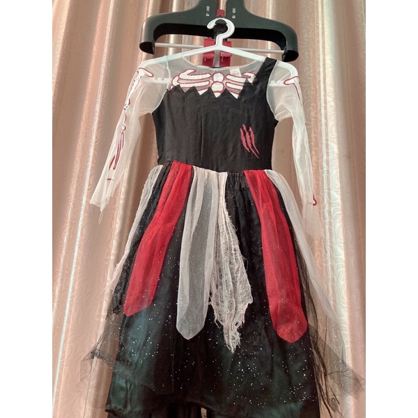 Skeleton Bone Zombie Childrens Costume