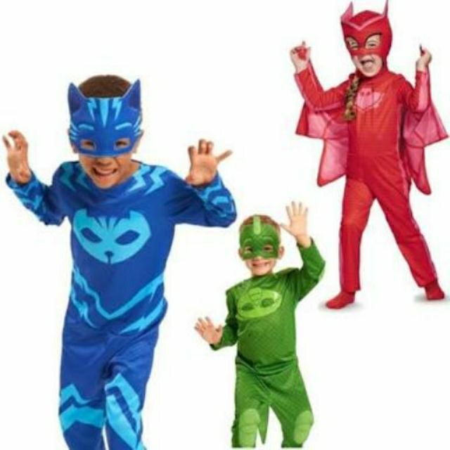 Noblekids Pj Mask Costume Catboygekkoowlette Shopee Philippines