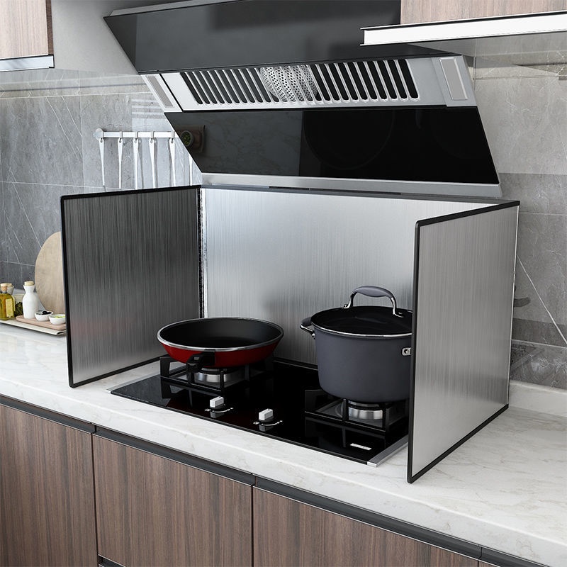 Oil Baffle Oil Splash Baffle Heat Insulation Baffle Kitchen Cooking ...