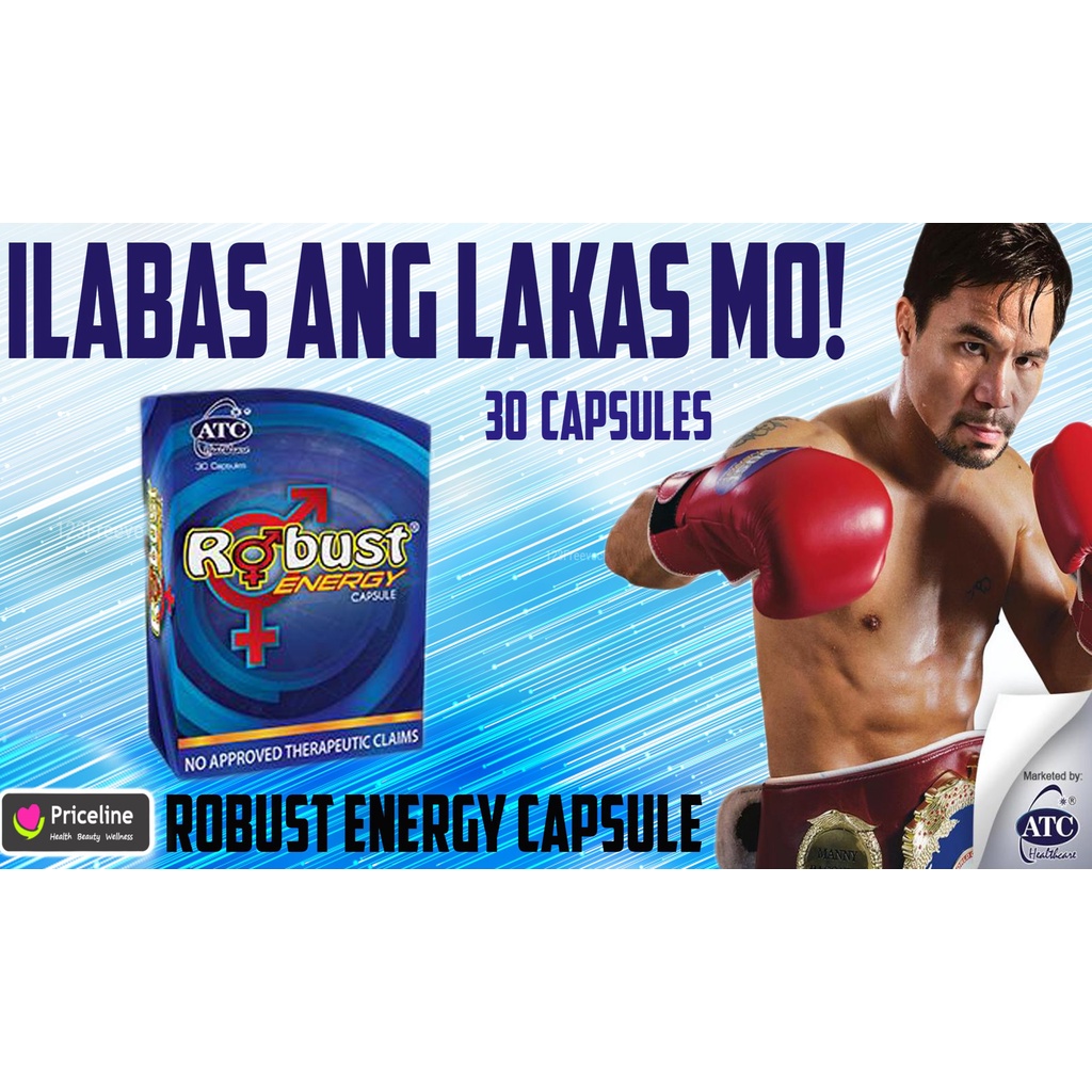 Authentic ATC Robust Energy Food Supplement (30 Capsules) aOI+ Shopee
