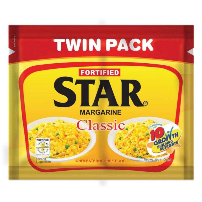Sale‼️ Star Margarine Twin Pack 30 grams 1 dozen Shopee Philippines