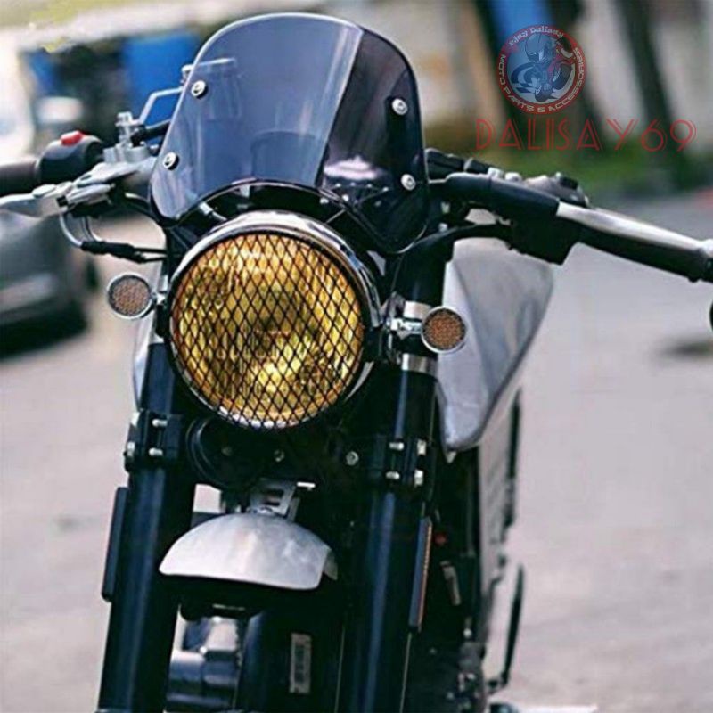 windshield /visor classic , classic, cafe racer, retro, Brat style ...