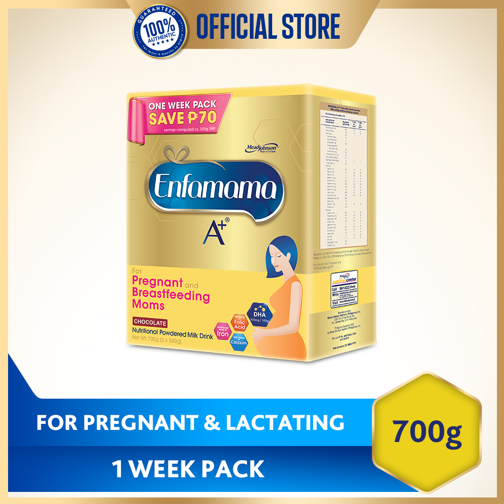 Enfamama A+ Chocolate Pack Powdered Milk Drink for Pregnant and