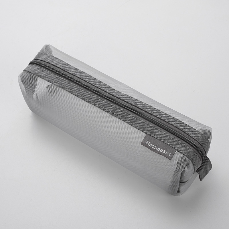 3D Simple Transparent Mesh Pen Bag Student Examination Special ...