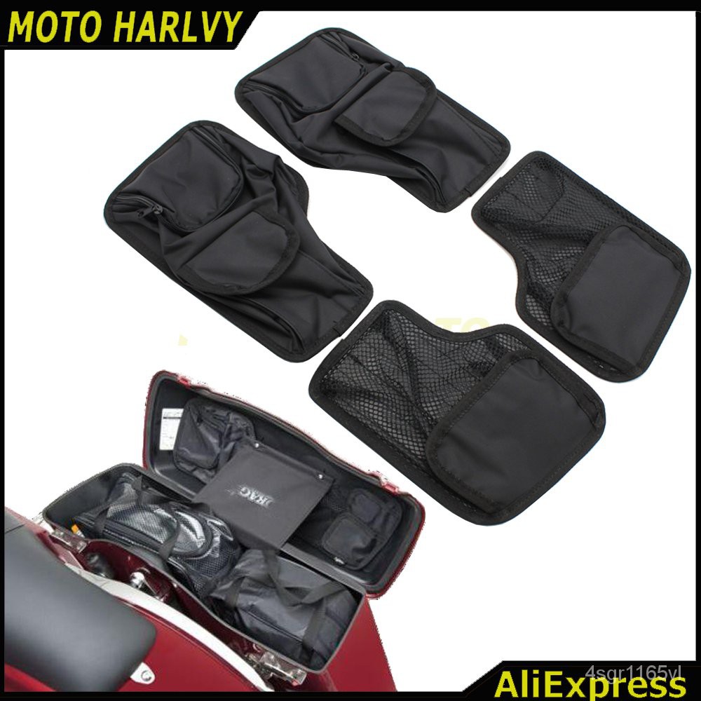 JK Saddlemen Saddlebag Lid Organizer Set for Harley Touring Models 1993 ...