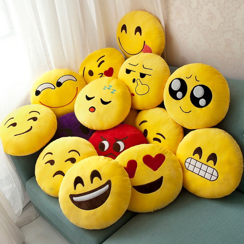 Happy best sale face pillow