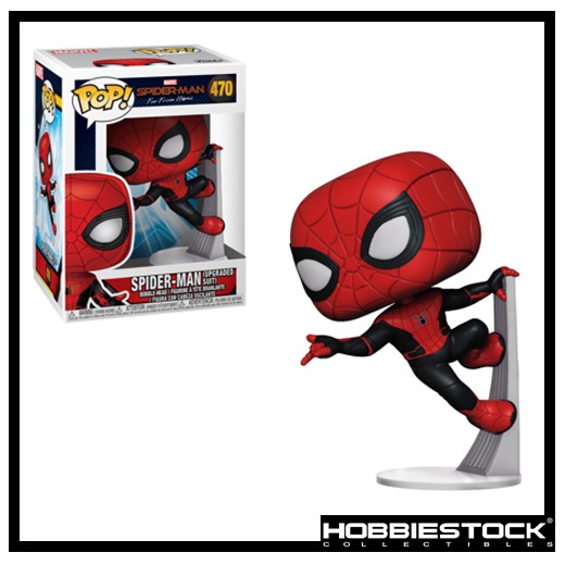 Funko Pop Marvel Spider man FFH Spiderman Upgraded Suit