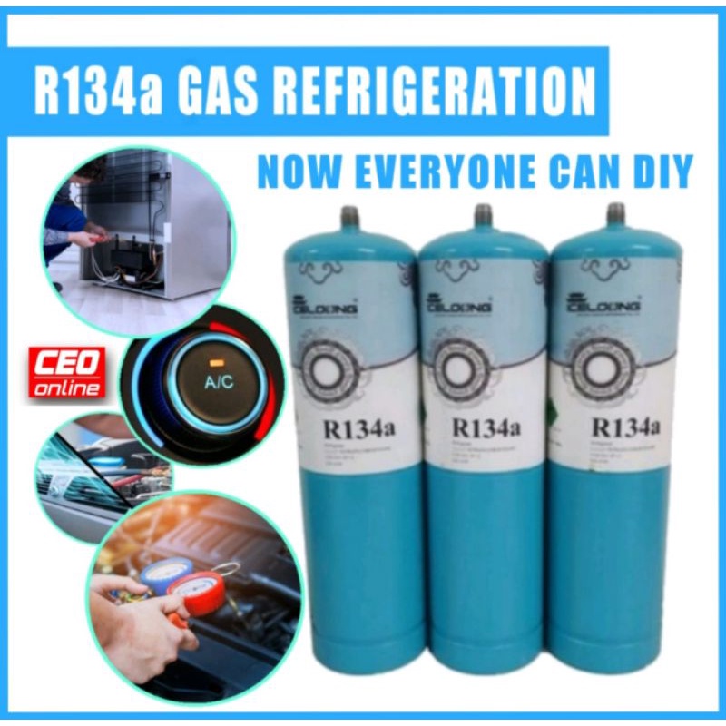 CEO Refrigerant Gas R134a ICE LOONG R134a MAXRON R134a (For West ...