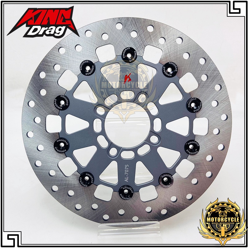 King Drag Front Disc Brake Rotor 267MM Sniper150 Sniper 135 LC135 MX135 ...