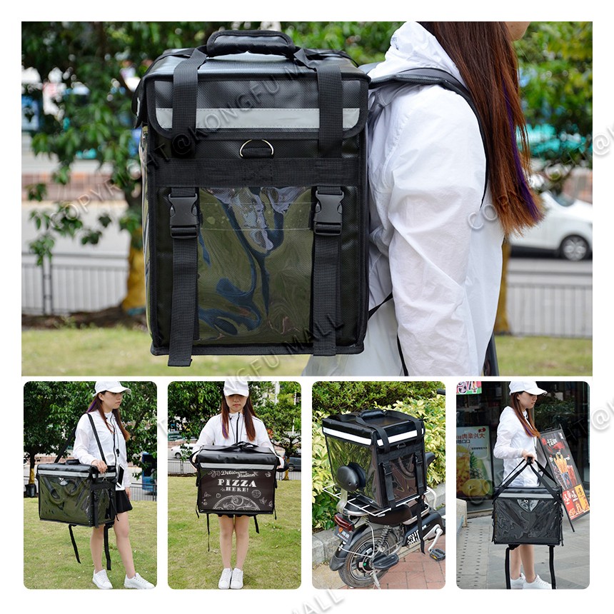 Delivery thermal clearance backpack