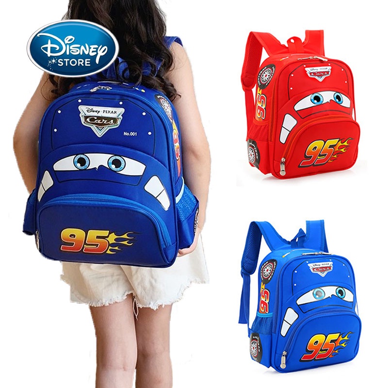 Cars lightning mcqueen backpack best sale