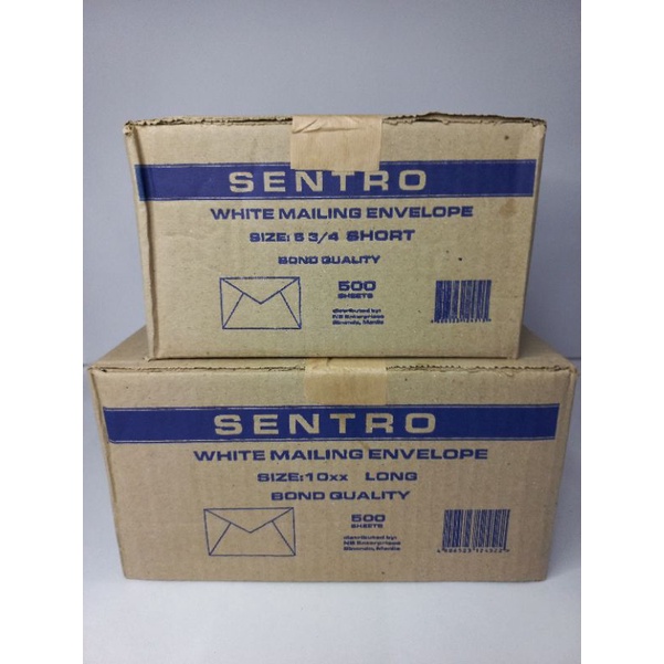 White Mailing Envelope 500 Sheets Shopee Philippines