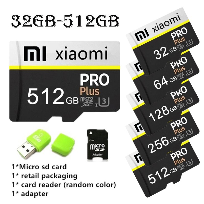 Xiaomi Micro Sd Card 128gb 256gb 512gb Memory Card Shopee Philippines 3246