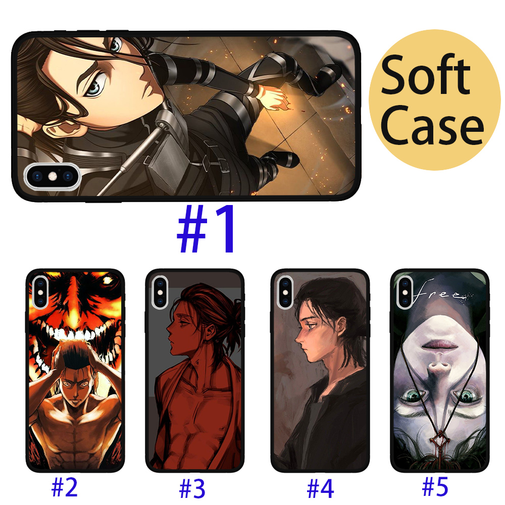 Phone Cover For Realme 5 5i 5s 6 6i 6 Pro C2 C3 C11 C12 C15 XT X2 Eren  Yeager Fanart Soft Case