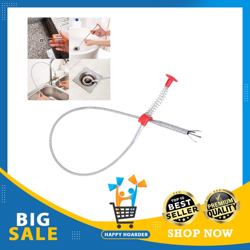 Original 120 Cm Sink Drains Grabber Tool Flexible Long Claw Pick Up