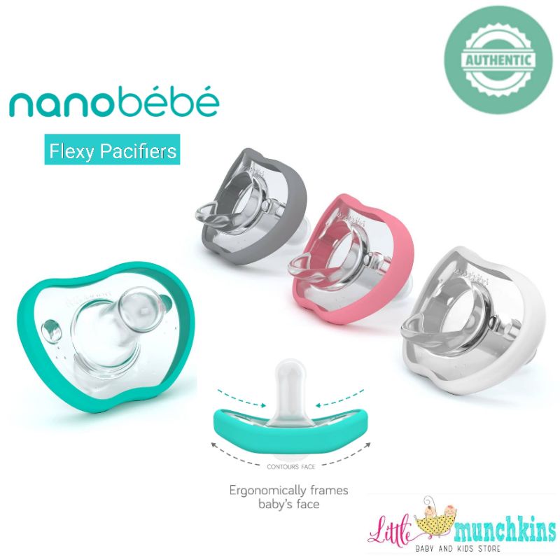 Pacifier (4m Nanobebe Pacifiers 4-Pack Orthodontic For 0-3