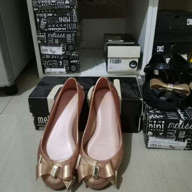 Mini melissa best sale sandals size 12